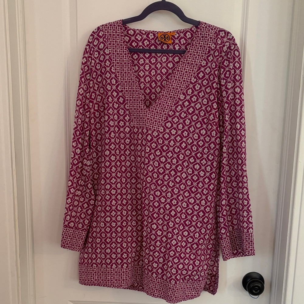 Tory Burch Linen Tunic